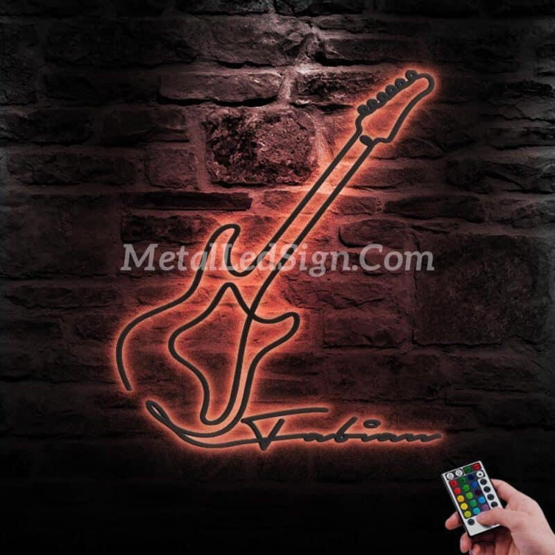 Custom-Guitar-Metal-Wall-Art-Led-Light-2-3