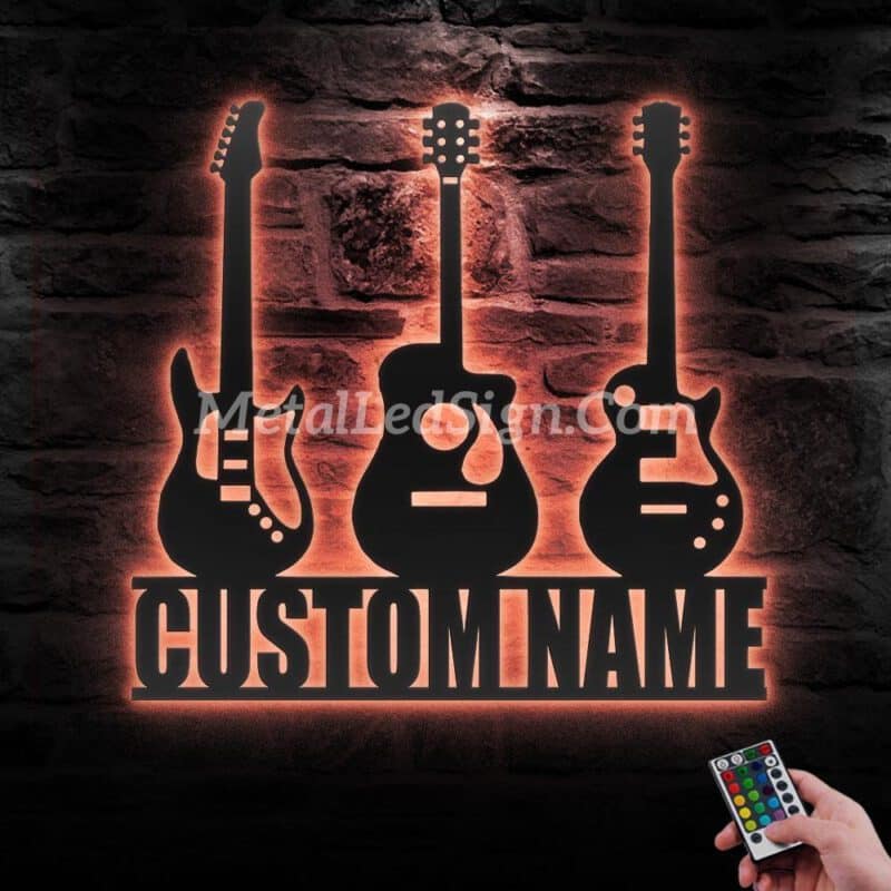 Custom-Guitar-Metal-Wall-Art-Led-Light-3-2