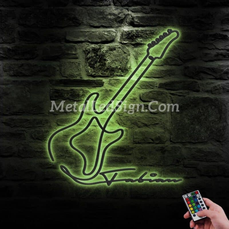 Custom-Guitar-Metal-Wall-Art-Led-Light-3-3