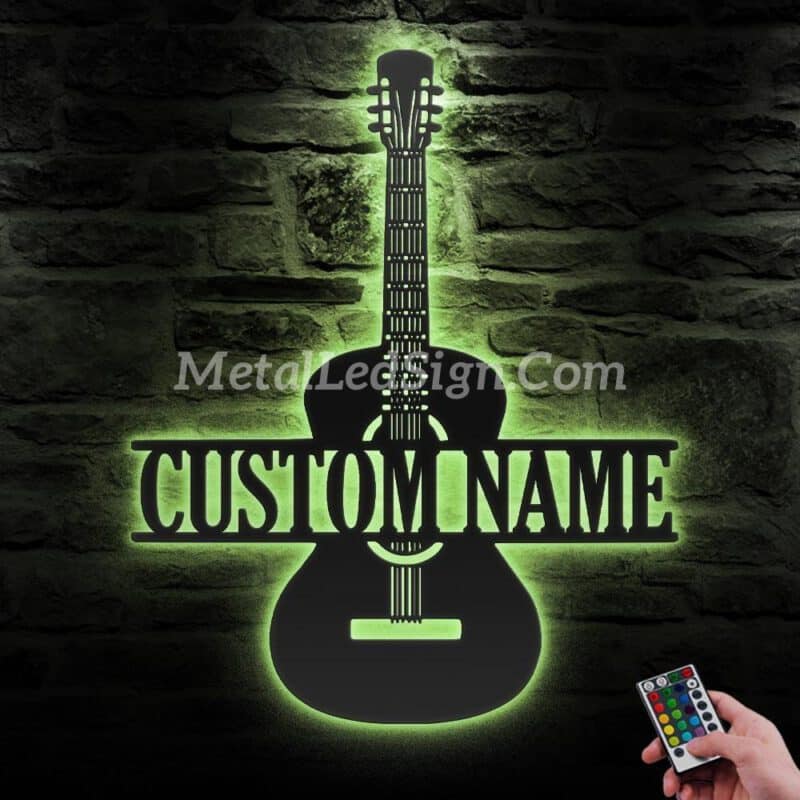 Custom-Guitar-Metal-Wall-Art-Led-Light-3