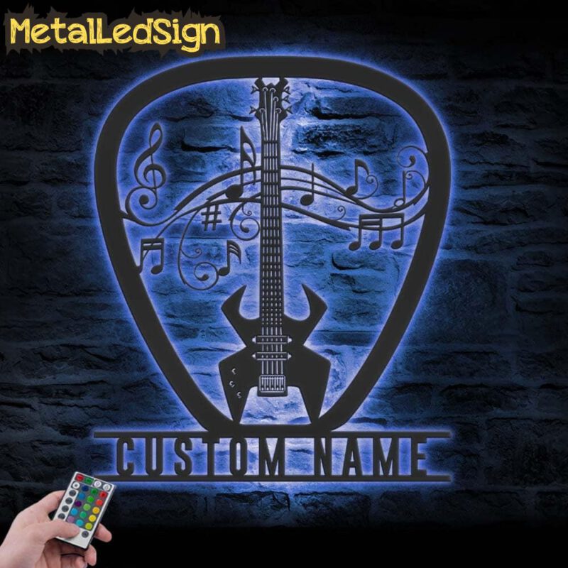 Custom-Guitar-Pick-Metal-Wall-Art-LED-Light-3-3.jpg