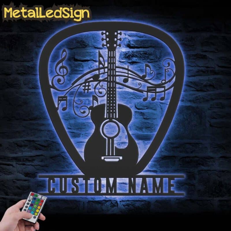 Custom-Guitar-Pick-Metal-Wall-Art-LED-Light-3-5.jpg