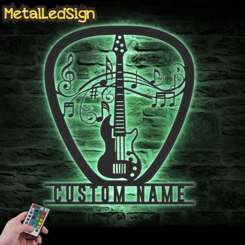 Custom-Guitar-Pick-Metal-Wall-Art-LED-Light-7.jpg