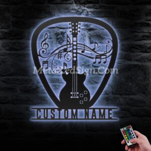 Custom-Guitar-Pick-Metal-Wall-Art-Led-Light-1-3