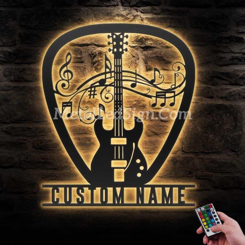 Custom-Guitar-Pick-Metal-Wall-Art-Led-Light-Images-24