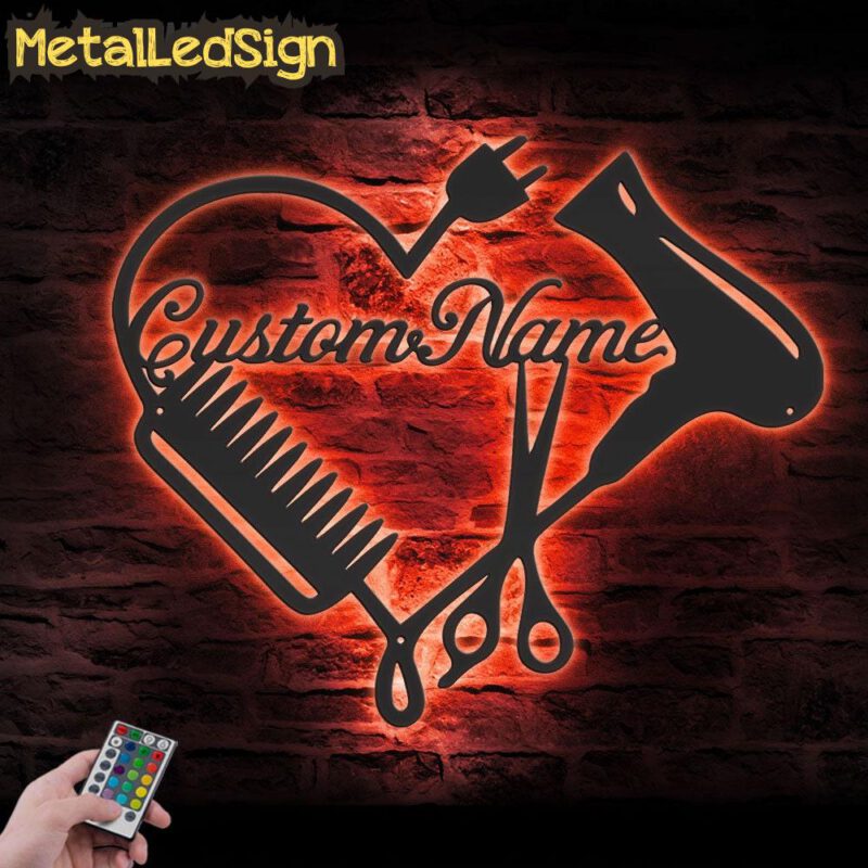 Custom-Hair-Salon-Heart-Metal-Wall-Art-LED-Light-5.jpg