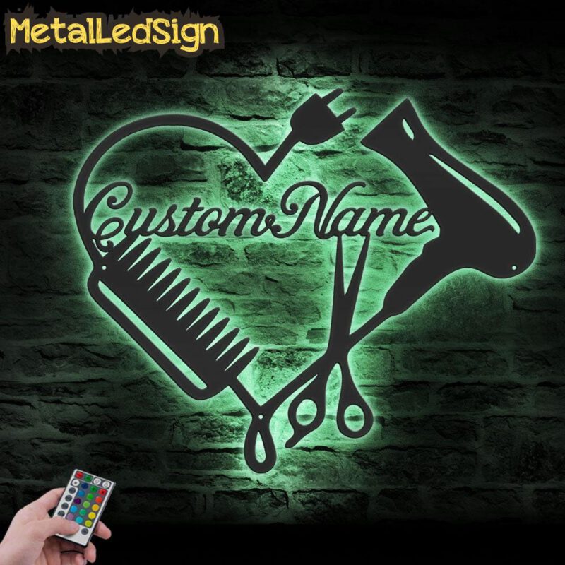 Custom-Hair-Salon-Heart-Metal-Wall-Art-LED-Light-7.jpg