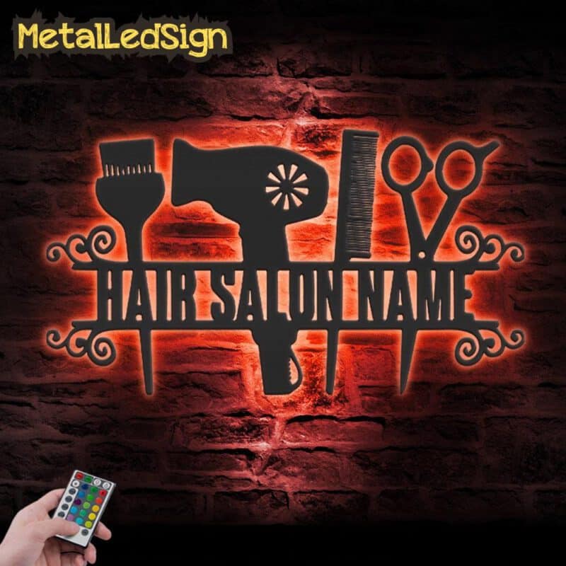 Custom-Hair-Salon-Metal-Wall-Art-Led-Light-1-5