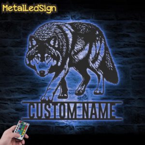 Custom-Halloween-Wolf-Metal-Wall-Art-LED-Light-3.jpg