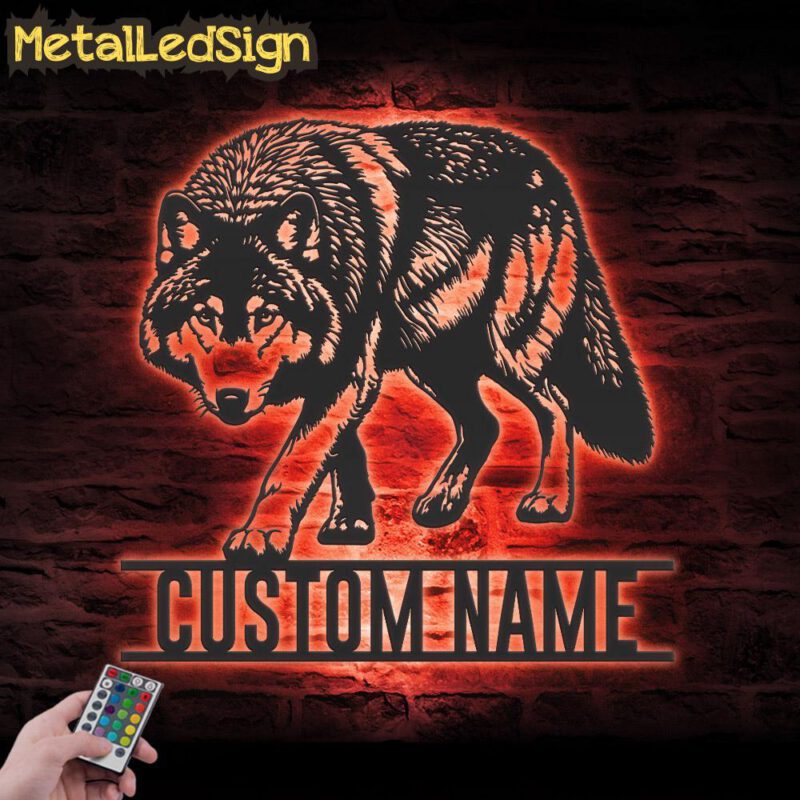 Custom-Halloween-Wolf-Metal-Wall-Art-LED-Light-5.jpg