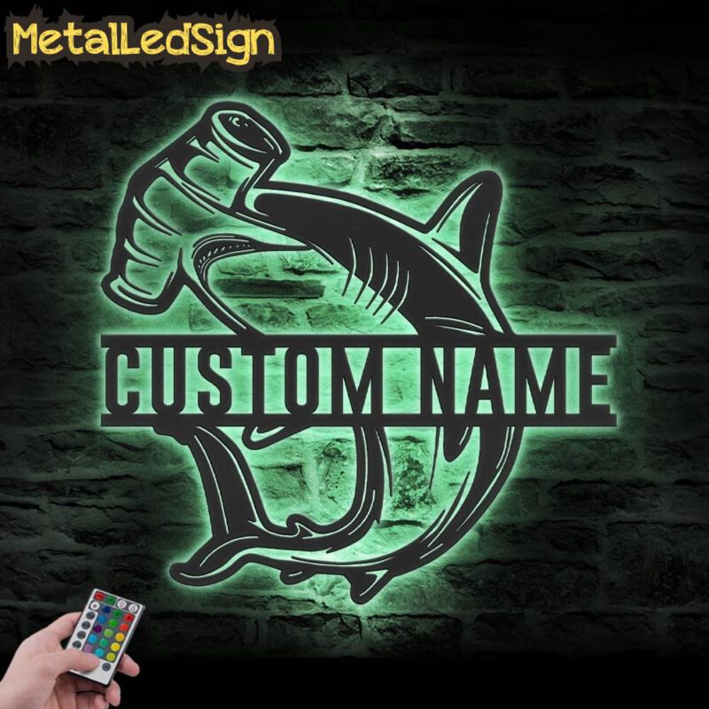 Custom-Hammerhead-Shark-Metal-Wall-Art-LED-Light-7.jpg