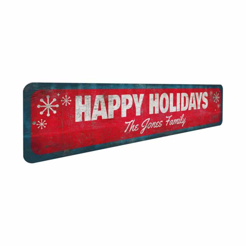 Custom-Happy-Holidays-Sign-Premium-Quality-Rustic-Metal-Sign-3