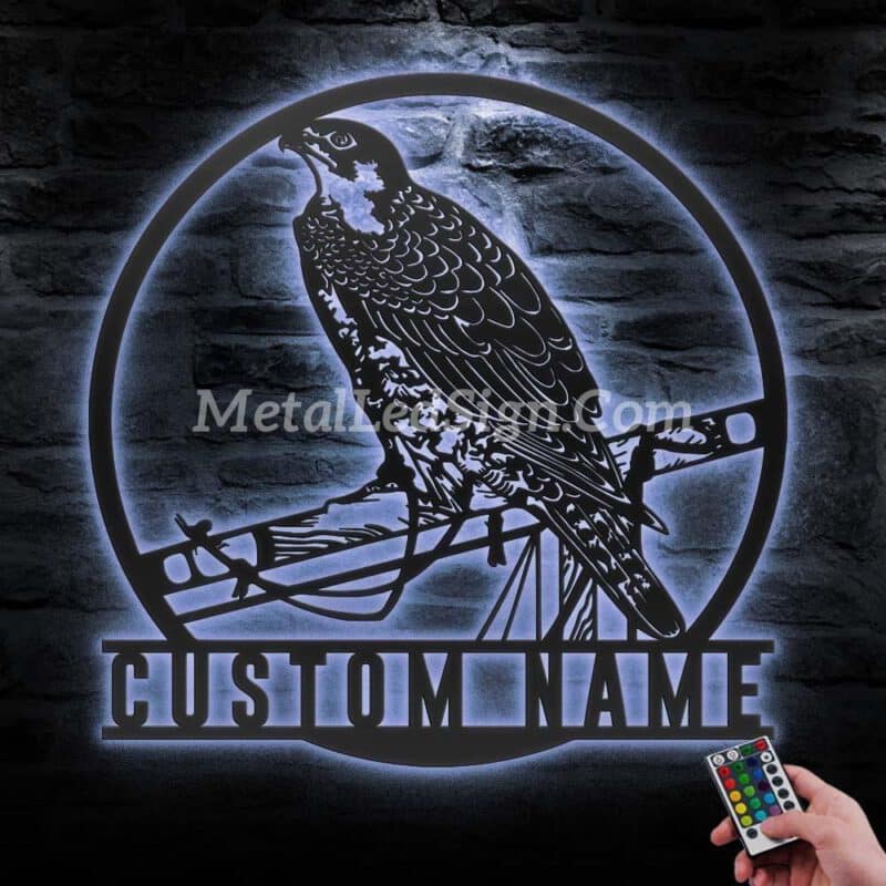 Custom-Hawk-Metal-Wall-Art-Led-Light-3-1