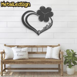 Custom-Heart-Shamrock-Metal-Wall-Art-LED-Light-3.jpg