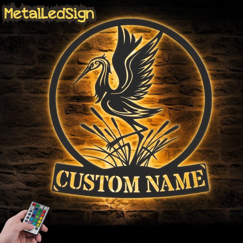 Custom-Heron-Bird-Metal-Wall-Art-LED-Light-Images.jpg