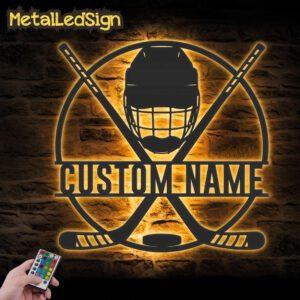 Custom-Ice-Hockey-Metal-Wall-Art-Led-Light-2-Images