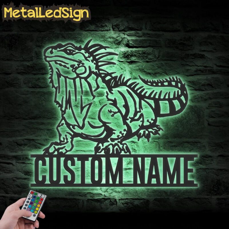 Custom-Iguana-Lizard-Metal-Wall-Art-LED-Light-5.jpg