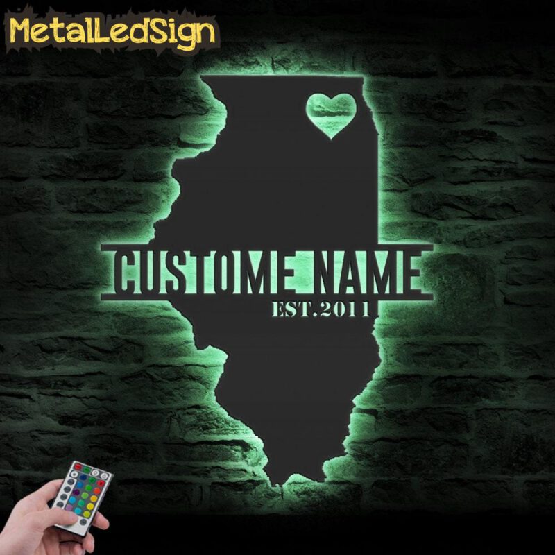 Custom-Illinois-Map-Metal-Wall-Art-LED-Lights-7.jpg