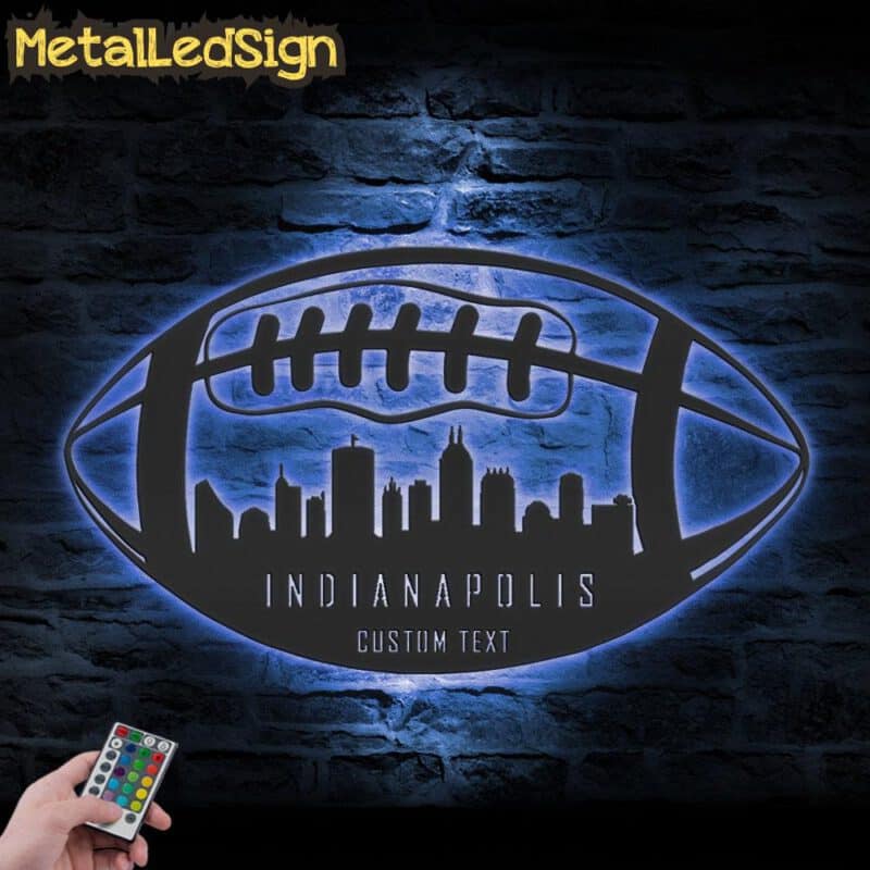 Custom-Indianapolis-Skyline-American-Football-Metal-Wall-Art-LED-Light-3.jpg