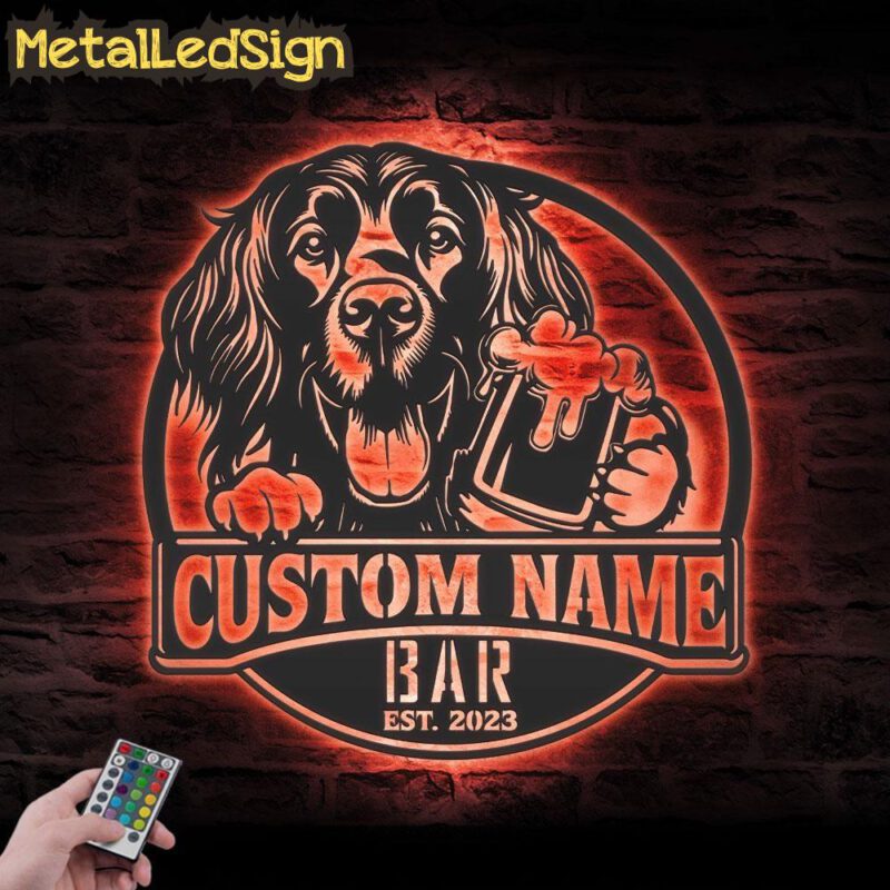 Custom-Irish-Water-Spaniel-Thirsty-Beer-Pub-Metal-Wall-Art-LED-Light-7.jpg