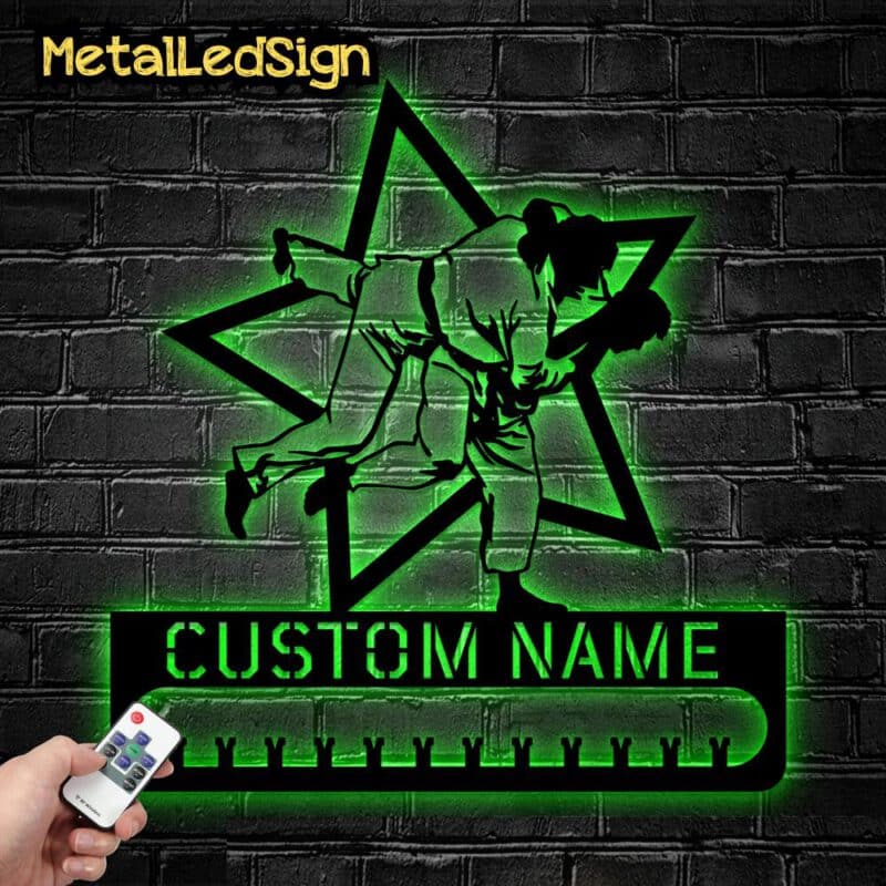 Custom-Jiu-Jitsu-Led-Medal-Hanger-6