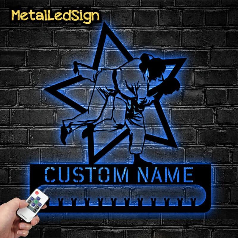 Custom-Jiu-Jitsu-Led-Medal-Hanger-8