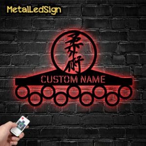 Custom-Jiu-Jitsu-Metal-Medal-Hanger-2