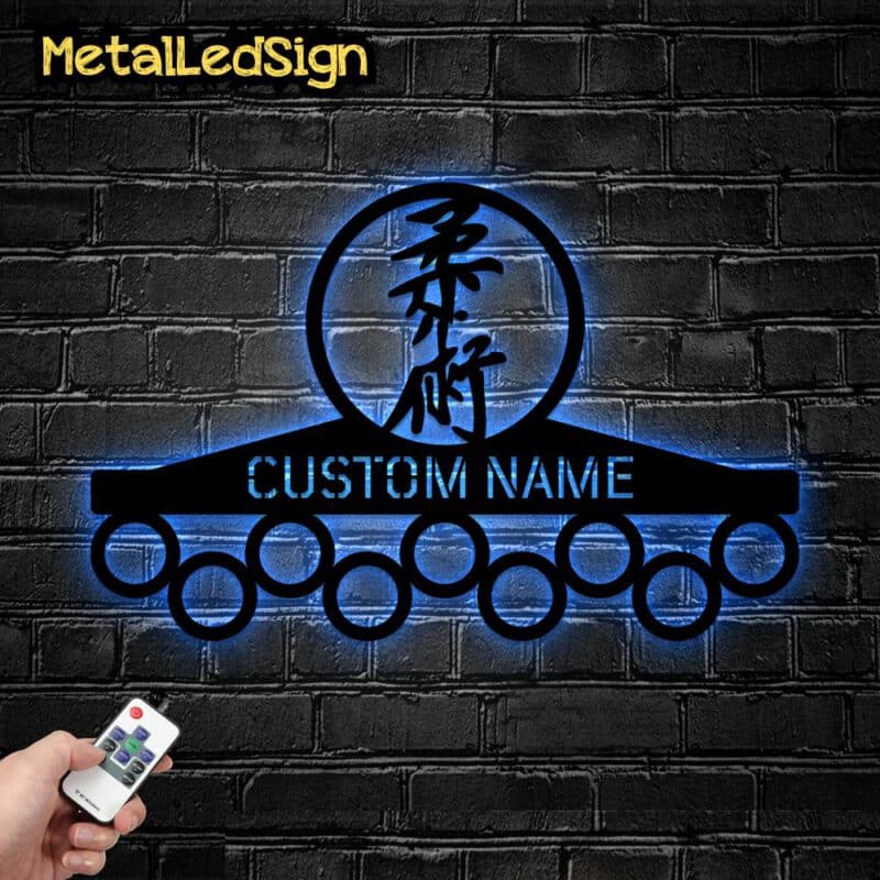 Custom-Jiu-Jitsu-Metal-Medal-Hanger-6