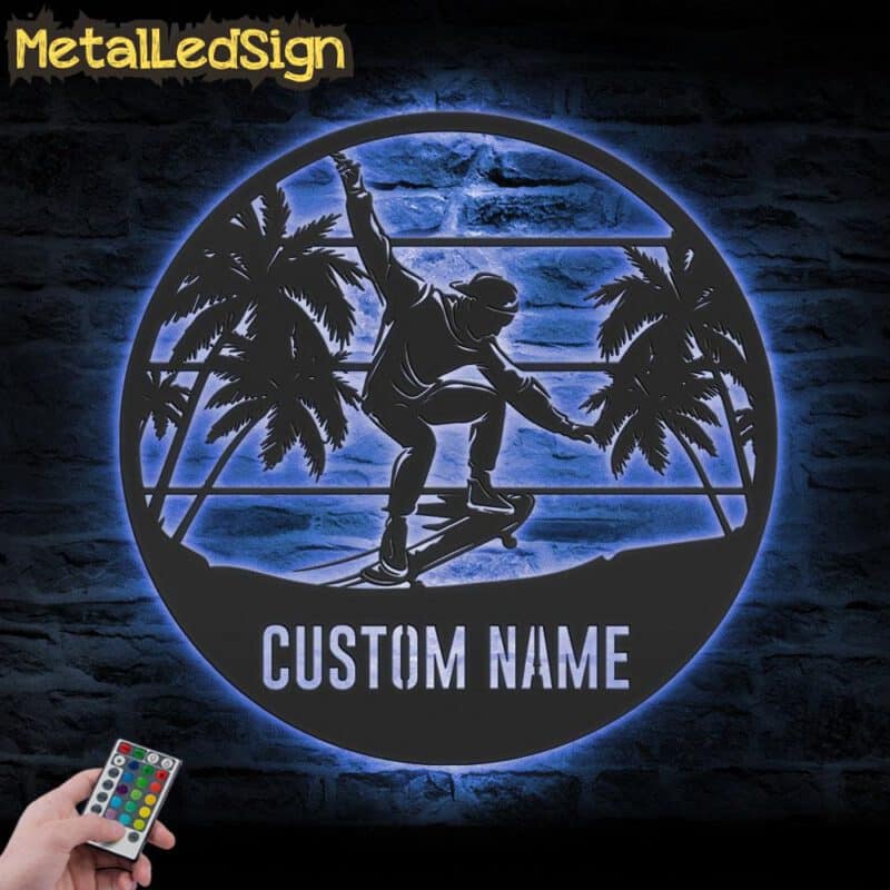 Custom-Jumping-Skateboard-Metal-Wall-Art-Led-Light-3.jpg