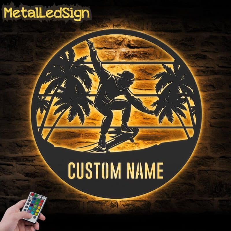 Custom-Jumping-Skateboard-Metal-Wall-Art-Led-Light-Images.jpg