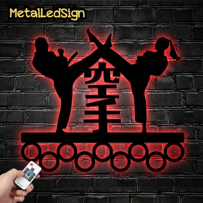 Custom-Karate-Boy-Girl-Metal-Hanging-2