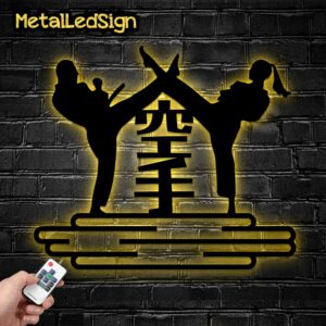 Custom-Karate-Led-Wall-Hanging-With-Led-Light-Images