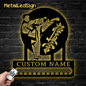 Custom-Karate-Metal-Led-Medal-Hanger-Images