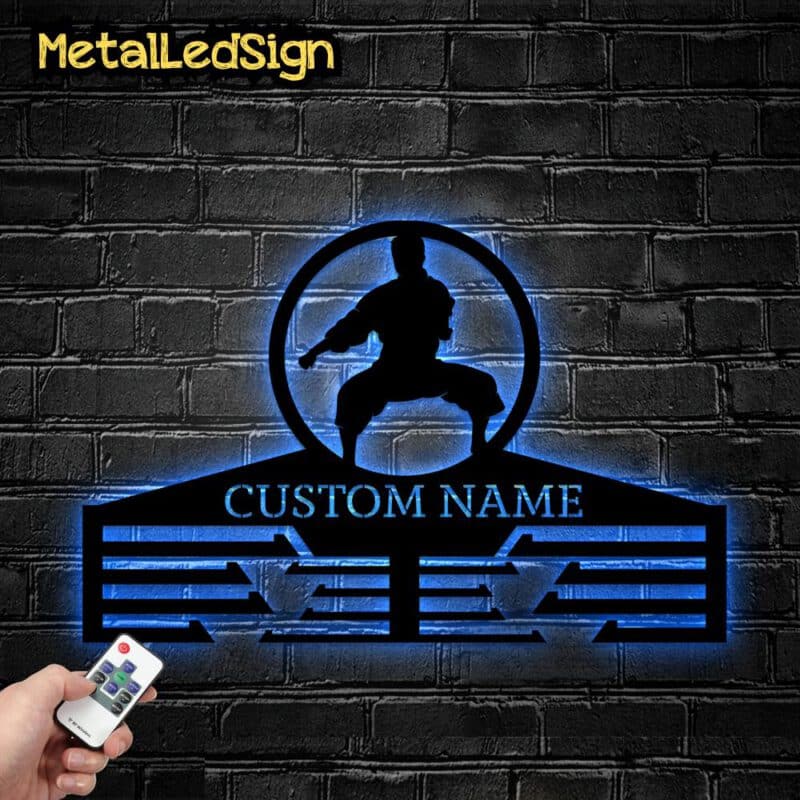 Custom-Karate-Metal-Medal-Hanger-4-1