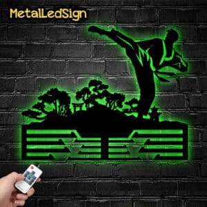 Custom-Karate-Metal-Medal-Hanger-4