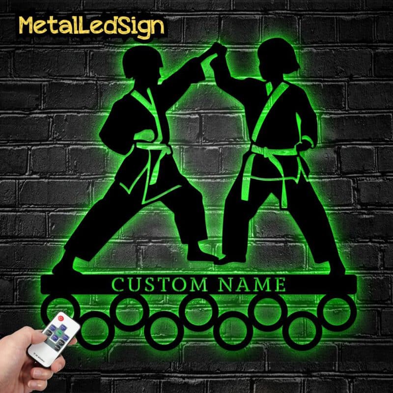 Custom-Karate-Metal-Medal-Hanger-6