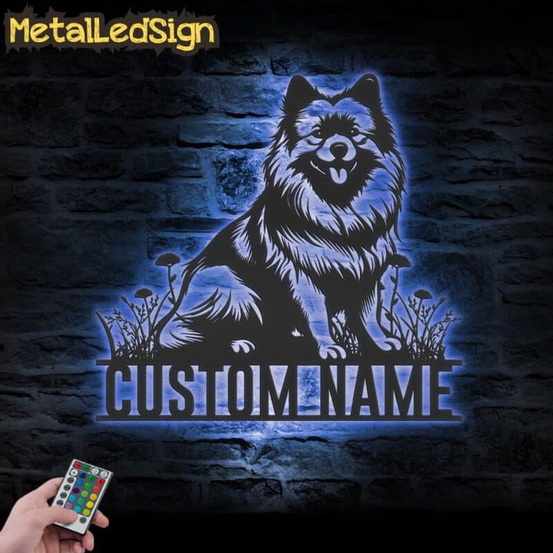 Custom-Keeshonden-Metal-Wall-Art-LED-Light-3.jpg