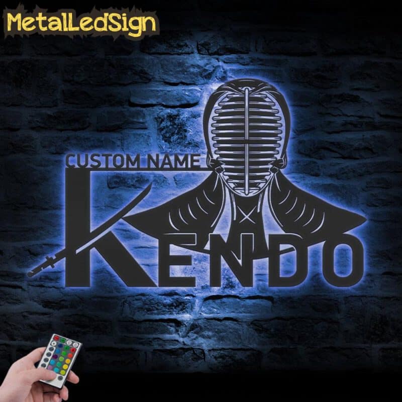 Custom-Kendo-Metal-Wall-Art-with-LED-Light-3.jpg