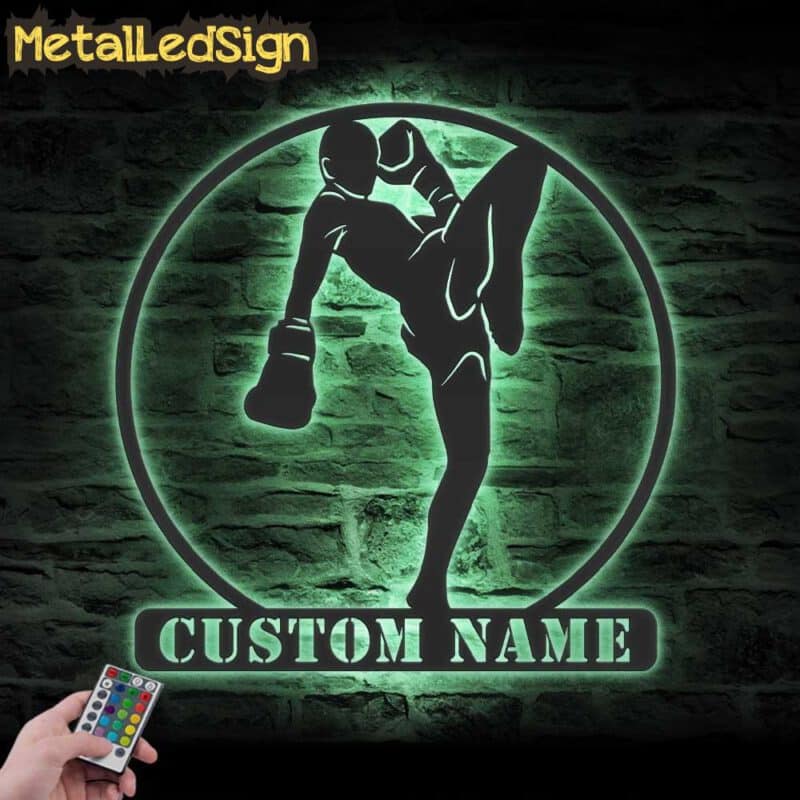 Custom-Kickboxing-Metal-Wall-Art-with-LED-Light-7-1.jpg