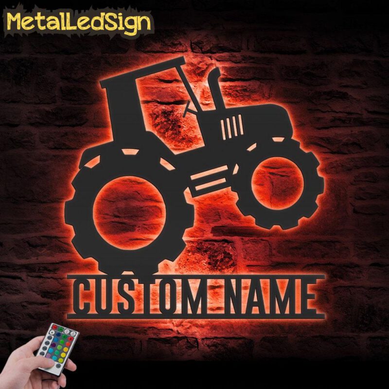 Custom-Kids-Tractor-Farm-Metal-Wall-Art-LED-Light-5.jpg