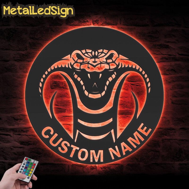 Custom-King-Cobra-Snake-Metal-Wall-Art-LED-Light-5.jpg