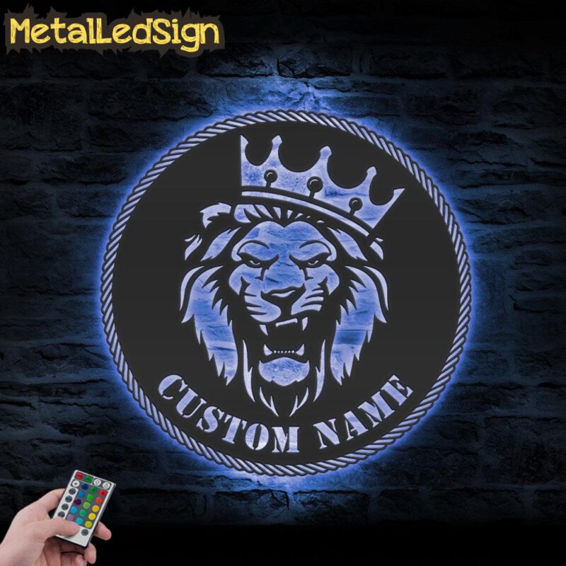 Custom-King-Lion-Metal-Wall-Art-LED-Light-3.jpg