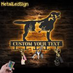 Custom-Labrador-Dog-Hunting-Key-Holder-Metal-Wall-Art-LED-Light-Images