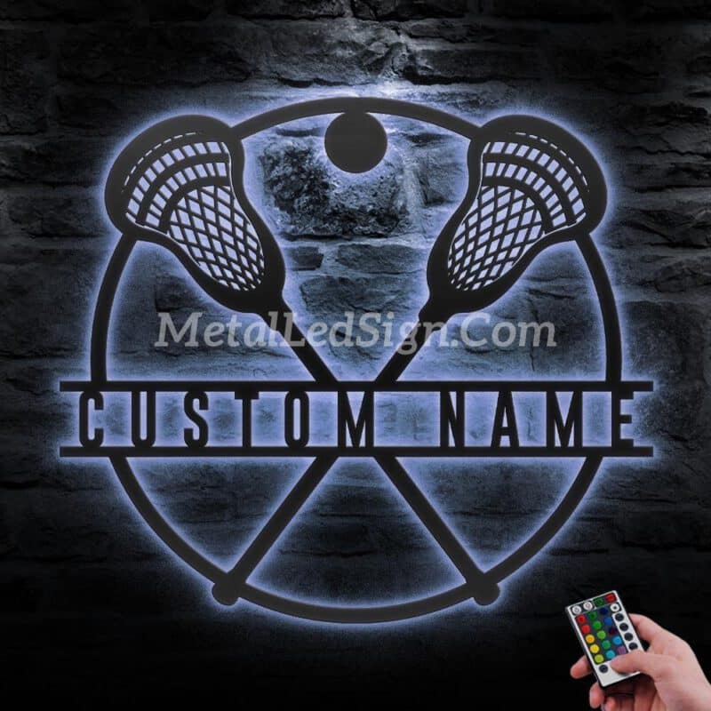 Custom-Lacrosse-Sticks-Metal-Wall-Art-Led-Light-3-7