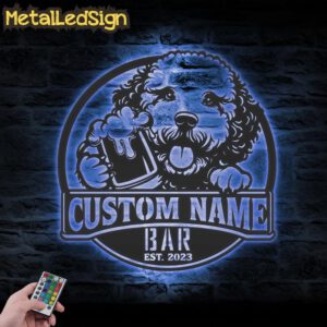 Custom-Lagotto-Romagnolo-Thirsty-Beer-Pub-Metal-Wall-Art-LED-Light-3.jpg