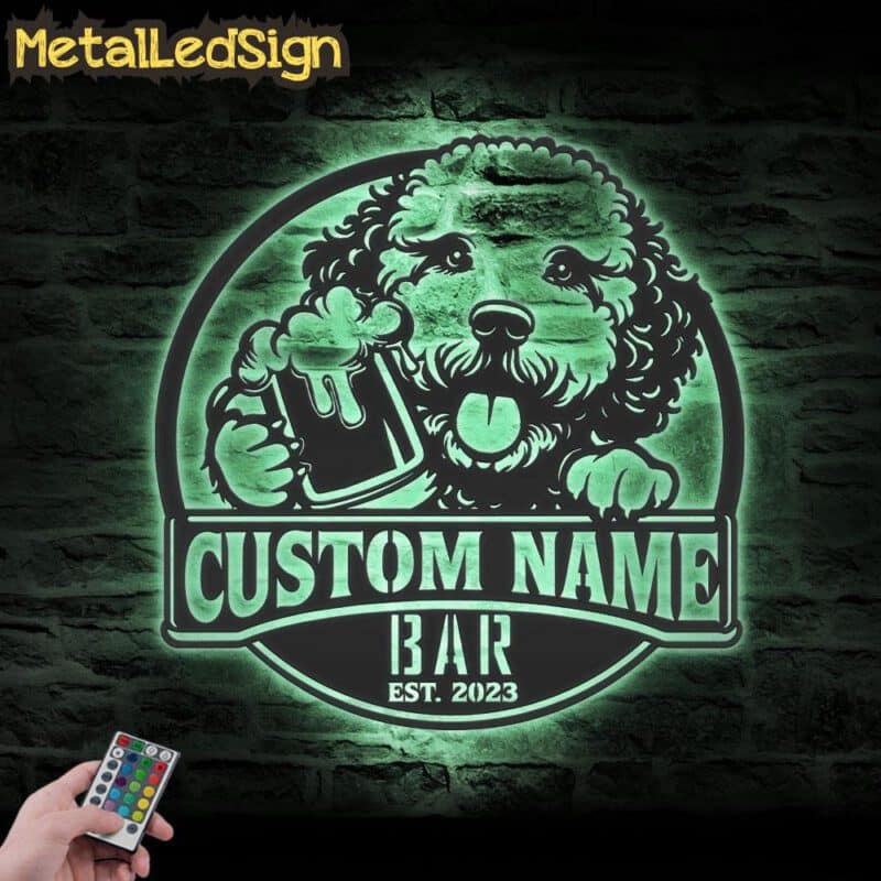 Custom-Lagotto-Romagnolo-Thirsty-Beer-Pub-Metal-Wall-Art-LED-Light-5.jpg