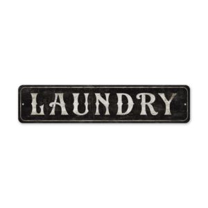 Custom-Laundry-Sign-Premium-Quality-Rustic-Metal-Sign-2