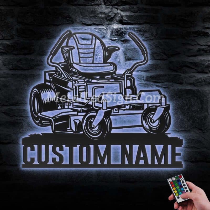 Custom-Lawn-Mower-Driver-Metal-Wall-Art-Led-Light-3-2