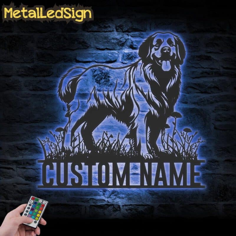 Custom-Leonberger-Metal-Wall-Art-LED-Light-3.jpg