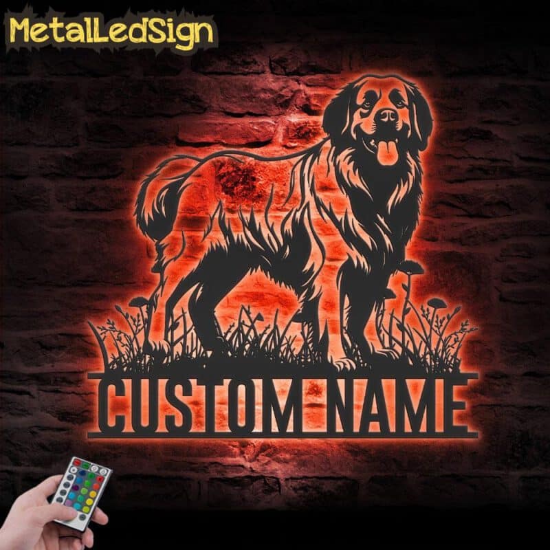 Custom-Leonberger-Metal-Wall-Art-LED-Light-5.jpg